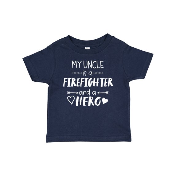 Inktastic My Uncle is a Firefighter and a Hero Boys or Girls Baby T-Shirt