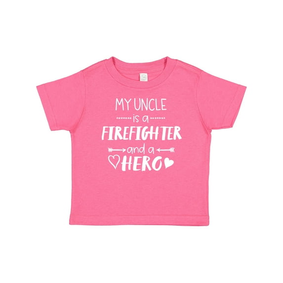 Inktastic My Uncle is a Firefighter and a Hero Boys or Girls Baby T-Shirt