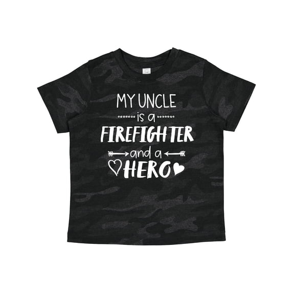 Inktastic My Uncle is a Firefighter and a Hero Boys or Girls Toddler T-Shirt