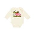 thumbnail image 1 of Inktastic My Uncle is a Firefighter with Fire Truck Boys or Girls Long Sleeve Baby Bodysuit, 1 of 5
