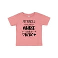 thumbnail image 1 of Inktastic My Uncle is a Nurse and a Hero Boys or Girls Baby T-Shirt, 1 of 5