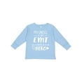 thumbnail image 1 of Inktastic My Uncle is an EMT and a Hero Boys or Girls Long Sleeve Toddler T-Shirt, 1 of 5