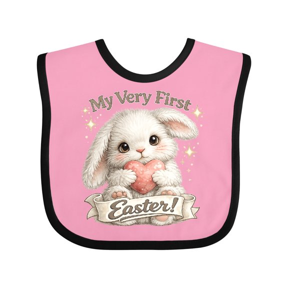 Inktastic My Very First Easter Boys or Girls Baby Bib