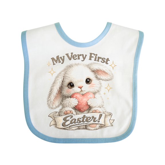 Inktastic My Very First Easter Boys or Girls Baby Bib
