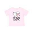 thumbnail image 1 of Inktastic My Yaya Loves Me Baby Grandchild Lamb Girls Baby T-Shirt, 1 of 5