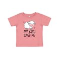 thumbnail image 1 of Inktastic My Yaya Loves Me Baby Grandchild Lamb Girls Baby T-Shirt, 1 of 5