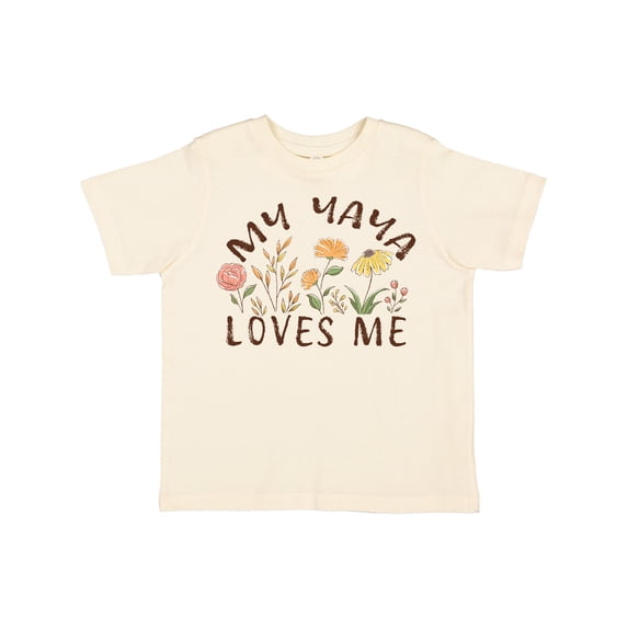 Inktastic My Yaya Loves Me Boys or Girls Toddler T-Shirt