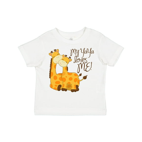 Inktastic My Yaya Loves Me Boys or Girls Toddler T-Shirt