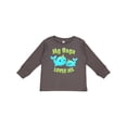 thumbnail image 1 of Inktastic My Yaya Loves Me- Cute Narwhal Boys or Girls Long Sleeve Toddler T-Shirt, 1 of 5