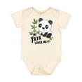 thumbnail image 1 of Inktastic My Yaya Loves Me- Cute Panda Boys or Girls Baby Bodysuit, 1 of 5