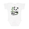 thumbnail image 1 of Inktastic My Yaya Loves Me- Cute Panda Boys or Girls Baby Bodysuit, 1 of 5