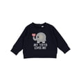 thumbnail image 1 of Inktastic My Yaya Loves Me Grandchild Baby Sweatshirt, 1 of 4