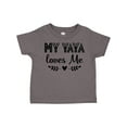 thumbnail image 1 of Inktastic My Yaya Loves Me Grandchild Girls Toddler T-Shirt, 1 of 5