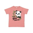 thumbnail image 1 of Inktastic My Yaya Loves Me- cute panda Boys or Girls Toddler T-Shirt, 1 of 5