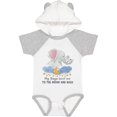 thumbnail image 1 of Inktastic My Yaya Loves Me to the Moon and Back Elephant Family Boys or Girls Baby Bodysuit, 1 of 5