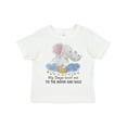 thumbnail image 1 of Inktastic My Yaya Loves Me to the Moon and Back Elephant Family Boys or Girls Toddler T-Shirt, 1 of 5