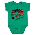 thumbnail image 1 of Inktastic My Yaya Loves Me with Cute Ladybugs Boys or Girls Baby Bodysuit, 1 of 5