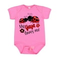 thumbnail image 1 of Inktastic My Yaya Loves Me with Cute Ladybugs Boys or Girls Baby Bodysuit, 1 of 5