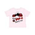 thumbnail image 1 of Inktastic My Yaya Loves Me with Cute Ladybugs Boys or Girls Toddler T-Shirt, 1 of 5