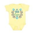 thumbnail image 1 of Inktastic My Yaya Loves Me with Hearts and Flowers Boys or Girls Baby Bodysuit, 1 of 5