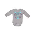 thumbnail image 1 of Inktastic My Yaya Loves Me with Hearts and Flowers Boys or Girls Long Sleeve Baby Bodysuit, 1 of 5