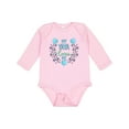 thumbnail image 1 of Inktastic My Yaya Loves Me with Hearts and Flowers Boys or Girls Long Sleeve Baby Bodysuit, 1 of 5