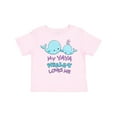 thumbnail image 1 of Inktastic My Yaya Whale-y Loves Me Boys or Girls Toddler T-Shirt, 1 of 5