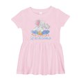 thumbnail image 1 of Inktastic My Yia Yia Loves Me Girls Baby Dress, 1 of 5