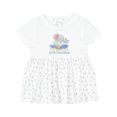 thumbnail image 1 of Inktastic My Yia Yia Loves Me Girls Baby Dress, 1 of 5