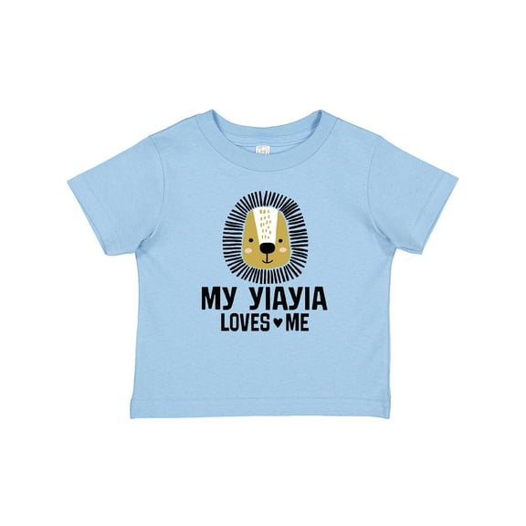 Inktastic My Yiayia Loves Me Grandkids Boys Baby T-Shirt