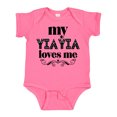 thumbnail image 1 of Inktastic My Yiayia Loves Me Yia Yia for Grandchild Girls Baby Bodysuit, 1 of 5
