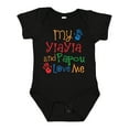 thumbnail image 1 of Inktastic My Yiayia and Papou Love Me Boys or Girls Baby Bodysuit, 1 of 5