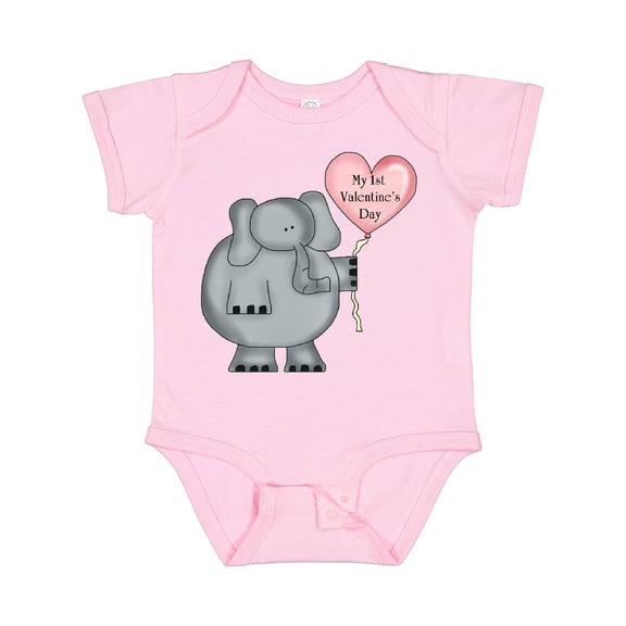 Inktastic My first Valentine's Day Boys or Girls Baby Bodysuit