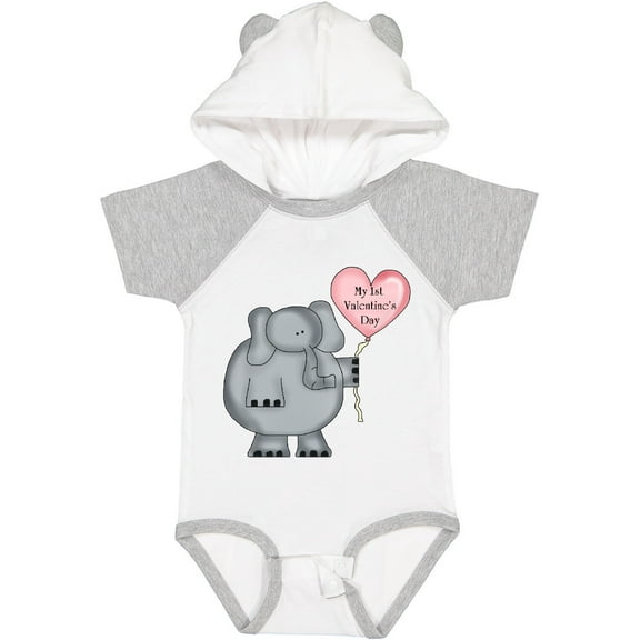 Inktastic My first Valentine's Day Boys or Girls Baby Bodysuit