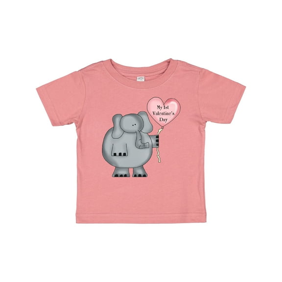 Inktastic My first Valentine's Day Boys or Girls Baby T-Shirt