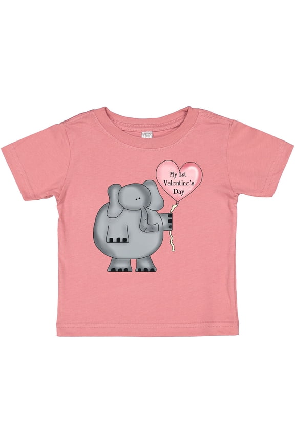 My first Valentine's Day Boys or Girls Baby T-Shirt