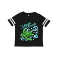 thumbnail image 1 of Inktastic Myrtle Beach Cute Sea Turtle with Waves and Bubbles Boys or Girls Toddler T-Shirt, 1 of 5