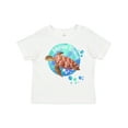 thumbnail image 1 of Inktastic Myrtle Beach Sea Turtle and Bubbles Boys or Girls Toddler T-Shirt, 1 of 5