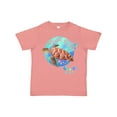 thumbnail image 1 of Inktastic Myrtle Beach Sea Turtle and Bubbles Boys or Girls Toddler T-Shirt, 1 of 5