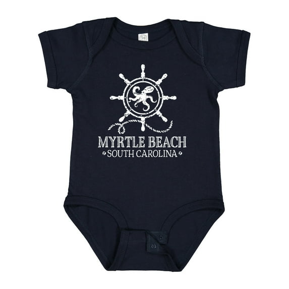 Inktastic Myrtle Beach South Carolina Boys or Girls Baby Bodysuit