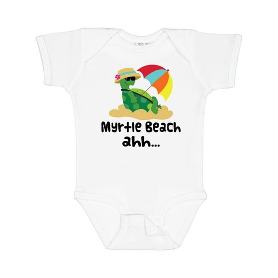 Inktastic Myrtle Beach South Carolina Boys or Girls Baby Bodysuit
