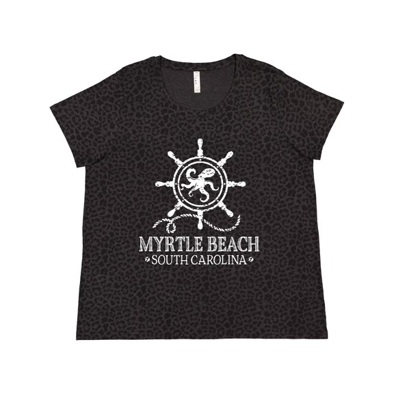 Inktastic Myrtle Beach South Carolina Women's Plus Size T-Shirt
