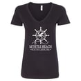 thumbnail image 1 of Inktastic Myrtle Beach South Carolina Women's V-Neck T-Shirt, 1 of 5