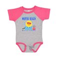 thumbnail image 1 of Inktastic Myrtle Beach Vacation Time Girls Baby Bodysuit, 1 of 5