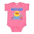thumbnail image 1 of Inktastic Myrtle Beach Vacation Time Girls Baby Bodysuit, 1 of 5