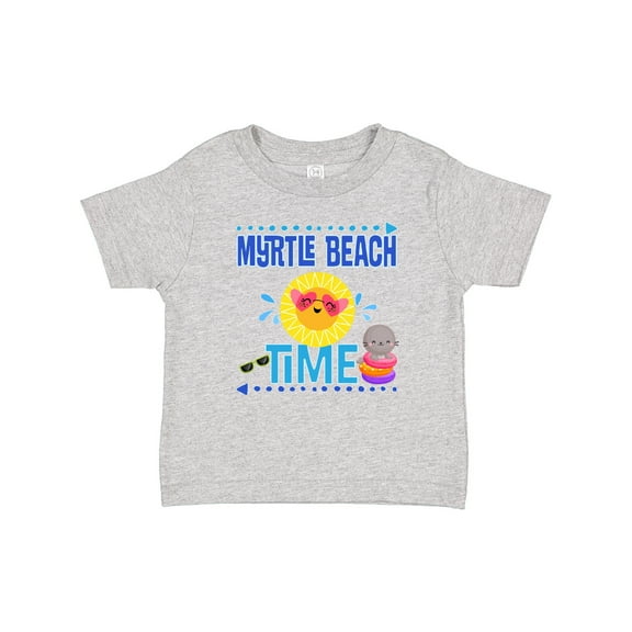 Inktastic Myrtle Beach Vacation Time Girls Baby T-Shirt