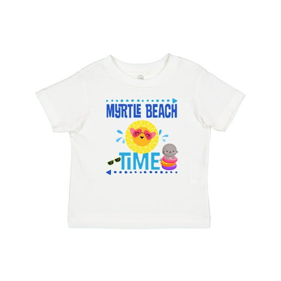 Inktastic Myrtle Beach Vacation Time Girls Baby T-Shirt