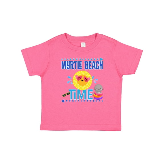 Inktastic Myrtle Beach Vacation Time Girls Baby T-Shirt