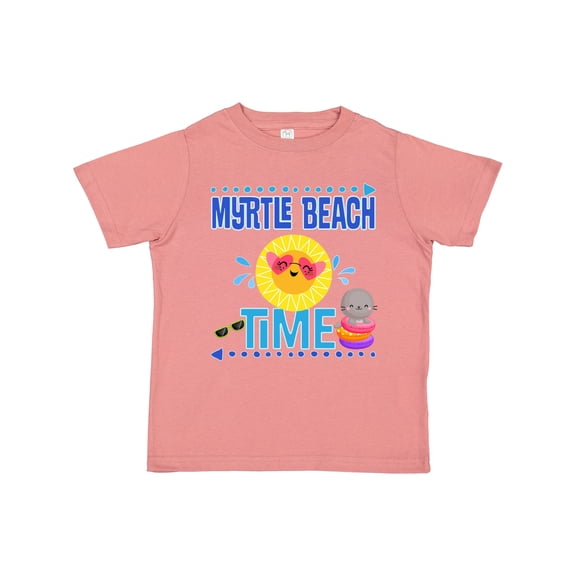 Inktastic Myrtle Beach Vacation Time Girls Toddler T-Shirt