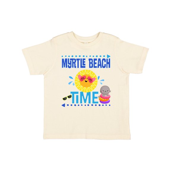 Inktastic Myrtle Beach Vacation Time Girls Toddler T-Shirt